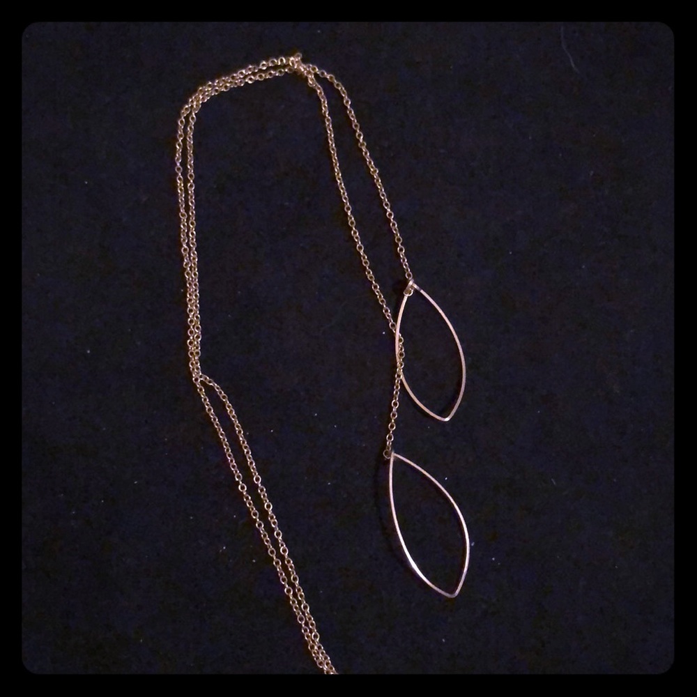 Modernist Lariat Necklace